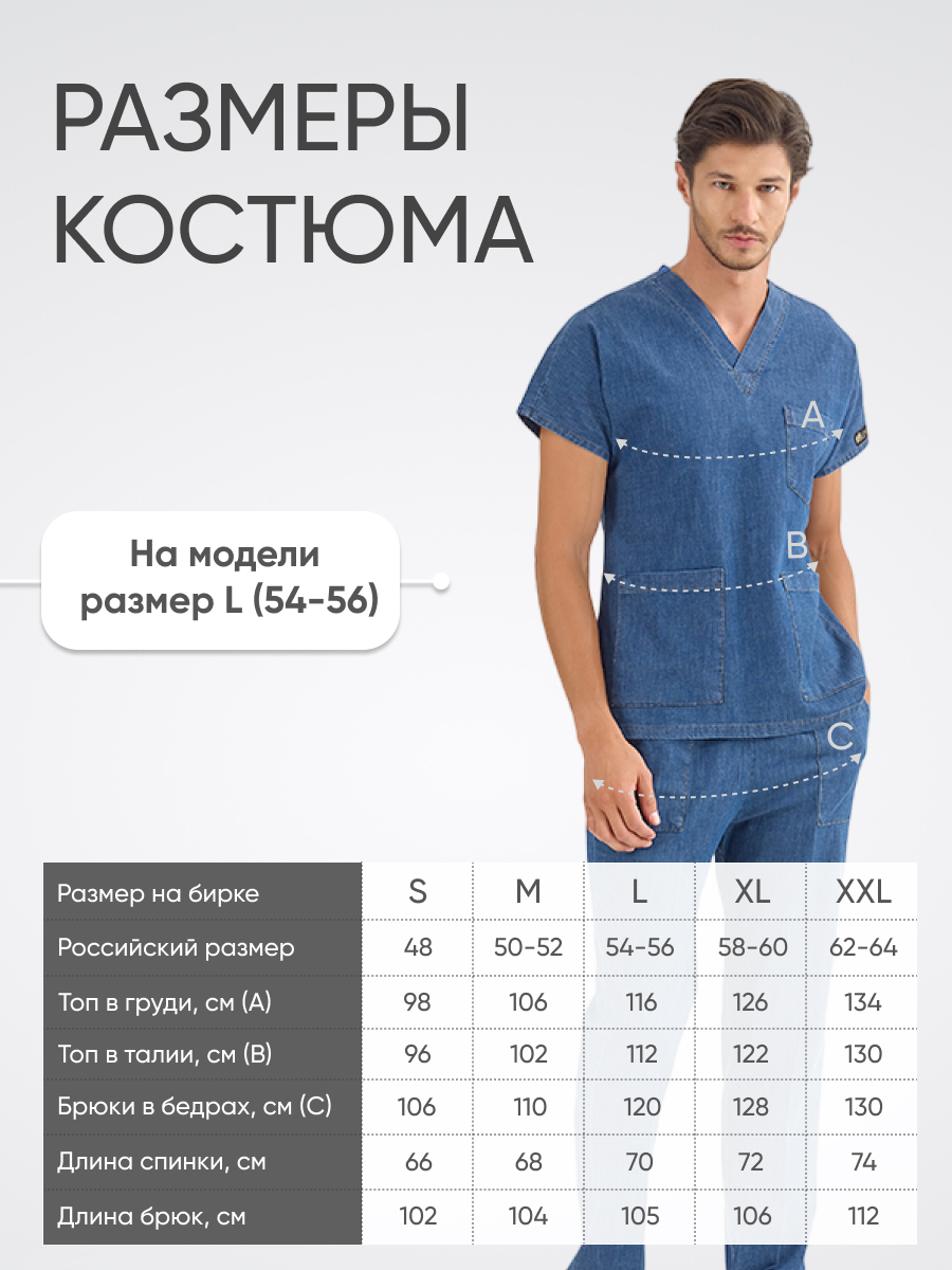 Костюм MediJeans COMFORT купить в Краснодаре