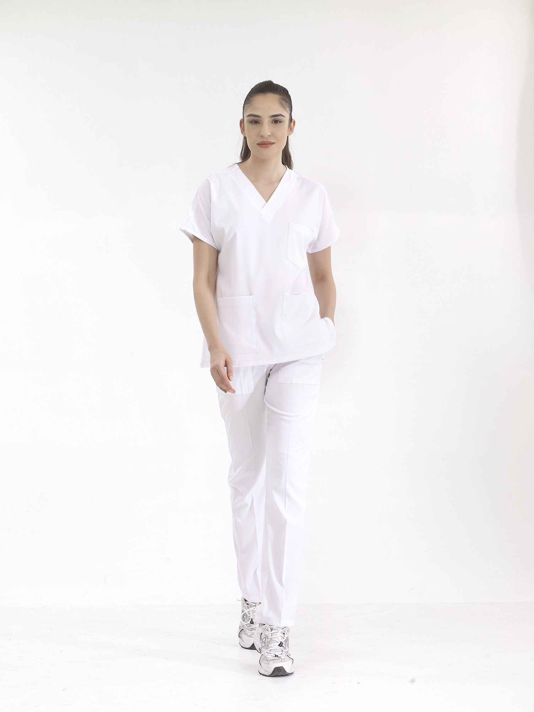 Костюм Yeni Lycra Dr.Greys Белый  (Beyaz) XXS